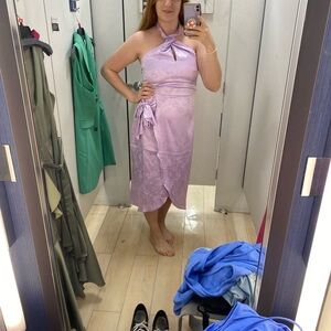 Ronny Kobo Collection Lilac Halter Dress